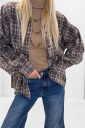 camicia in flanella a quadri lio